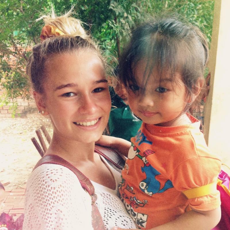 Alessia I in Cambodia Alessia I in Cambodia